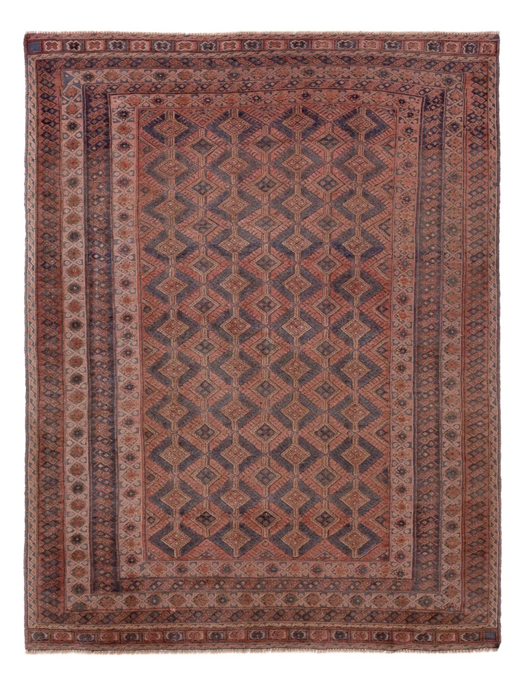 Tapete Kelim - Oriental - 200 x 152 cm - multicolorido