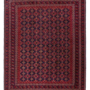 Tapete Kelim - Oriental - 200 x 160 cm - vermelho escuro