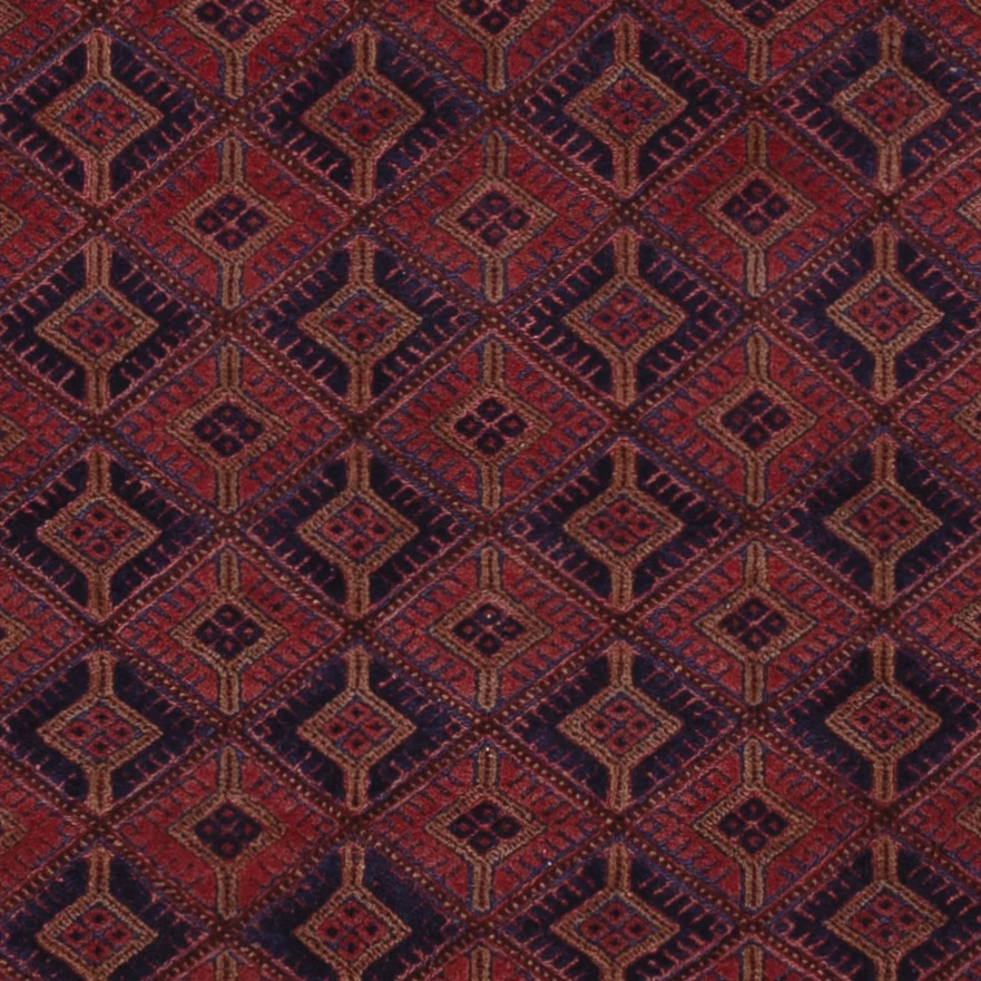 Tapete Kelim - Oriental - 205 x 163 cm - vermelho escuro