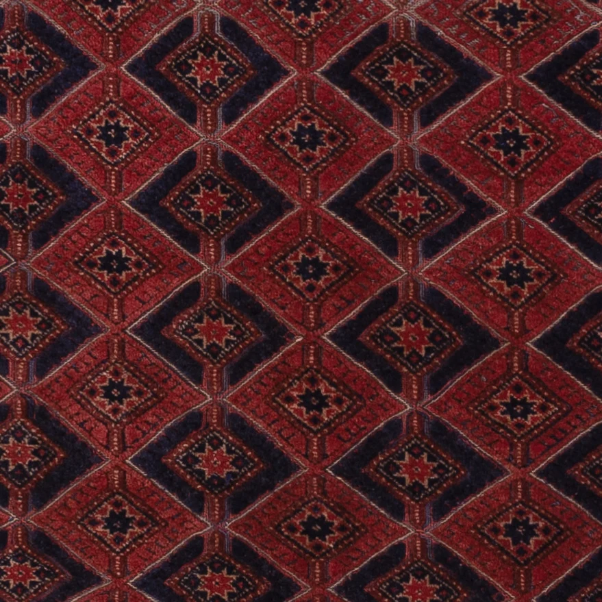 Tapete Kelim - Oriental - 206 x 156 cm - vermelho escuro