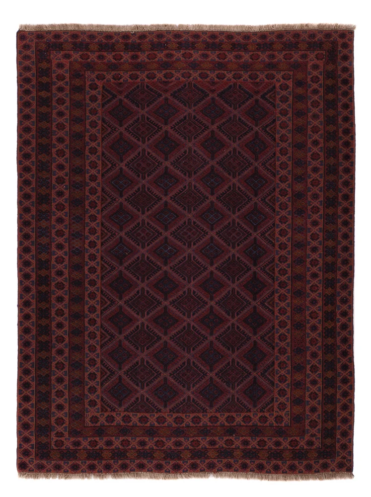 Tapete Kelim - Oriental - 210 x 162 cm - bege escuro