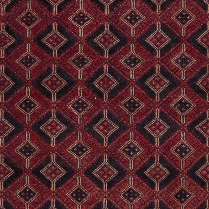 Tapete Kelim - Oriental - 213 x 150 cm - vermelho escuro