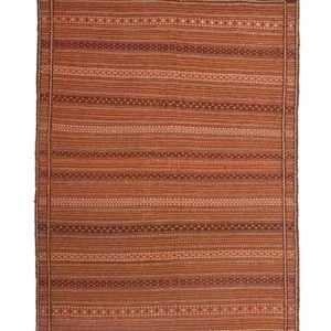 Tapete Kelim - Oriental - 223 x 166 cm - castanho