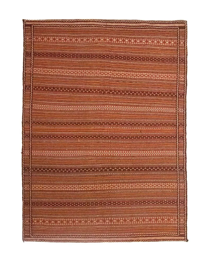 Tapete Kelim - Oriental - 223 x 166 cm - castanho