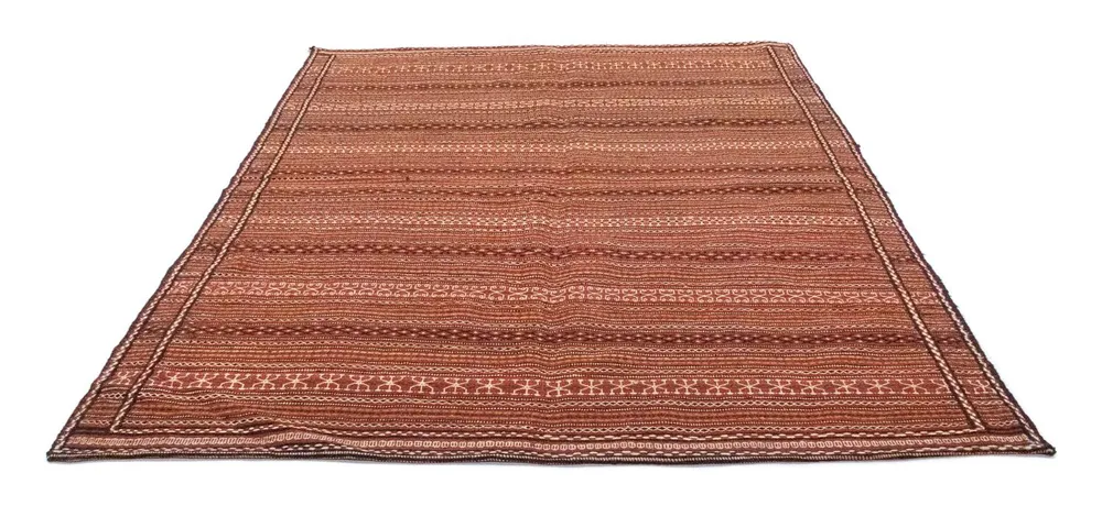 Tapete Kelim - Oriental - 223 x 166 cm - castanho
