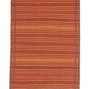 Tapete Kelim - Oriental - 235 x 165 cm - laranja