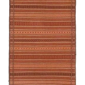 Tapete Kelim - Oriental - 242 x 166 cm - castanho