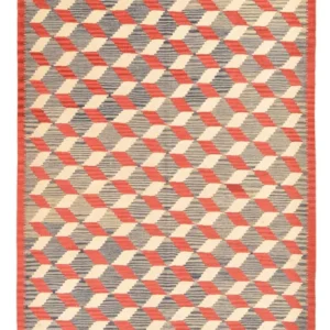 Tapete Kelim - Oriental - 246 x 174 cm - multicolorido
