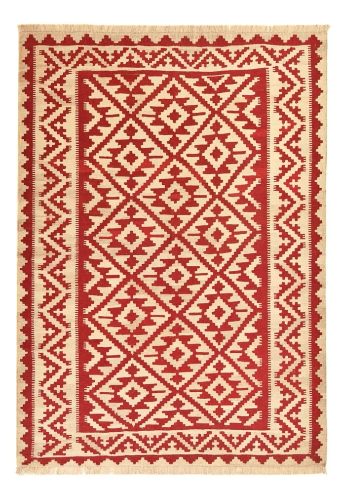Tapete Kelim - Oriental - 248 x 180 cm - multicolorido