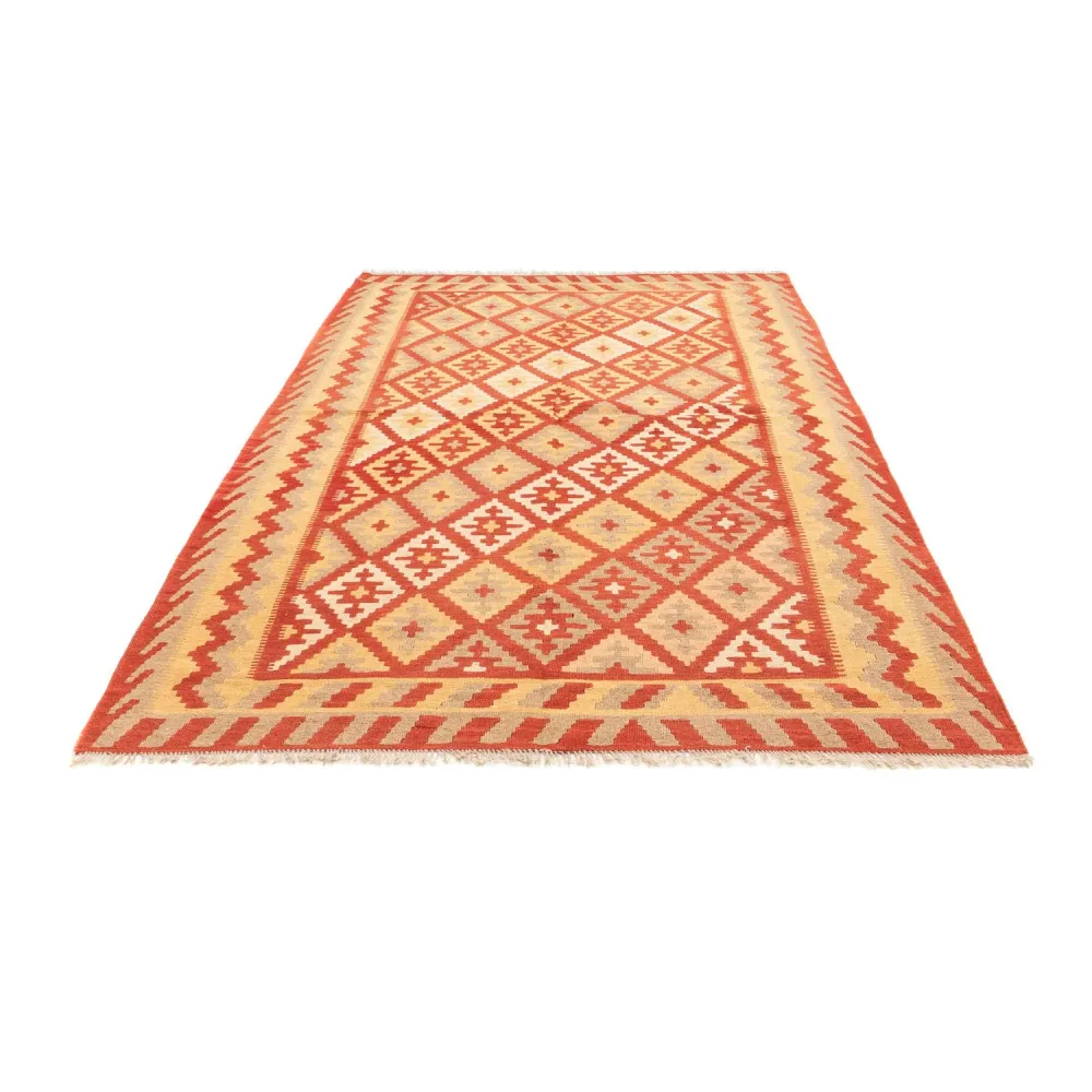 Tapete Kelim - Oriental - 252 x 165 cm - multicolorido