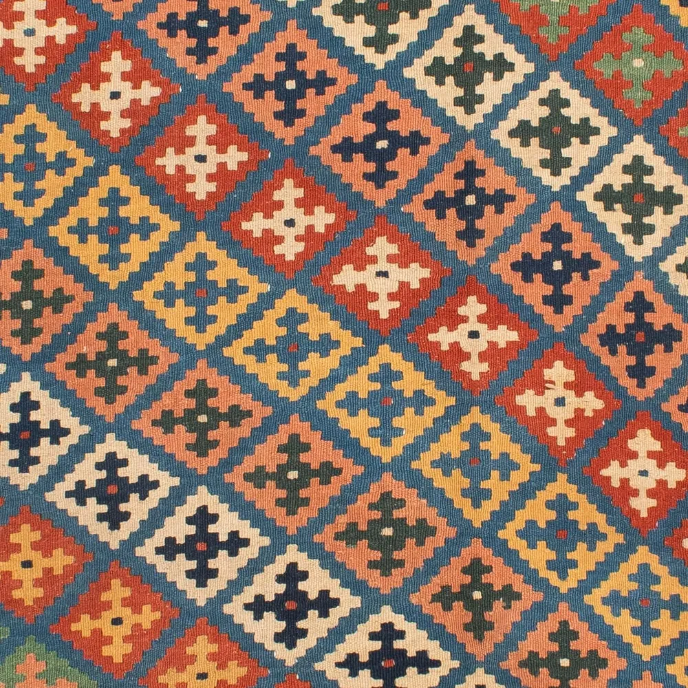Tapete Kelim - Oriental - 273 x 191 cm - multicolorido