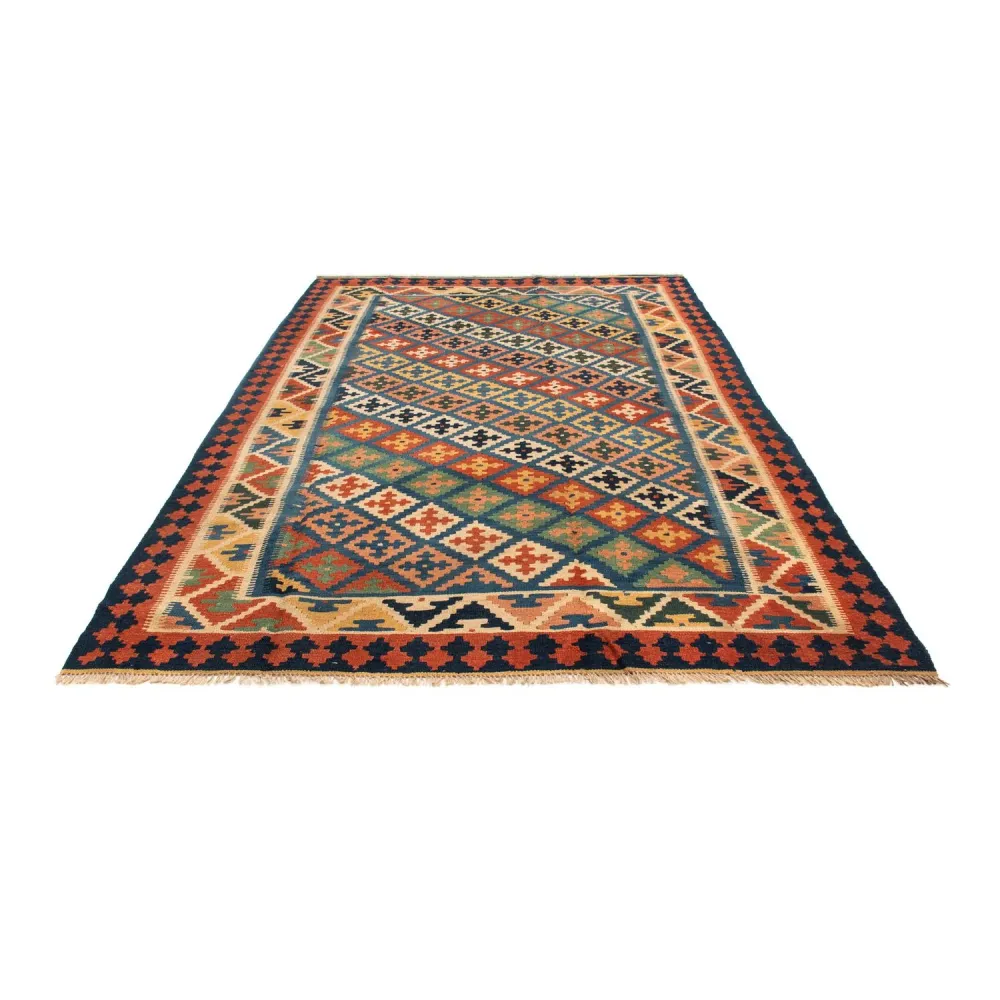 Tapete Kelim - Oriental - 273 x 191 cm - multicolorido