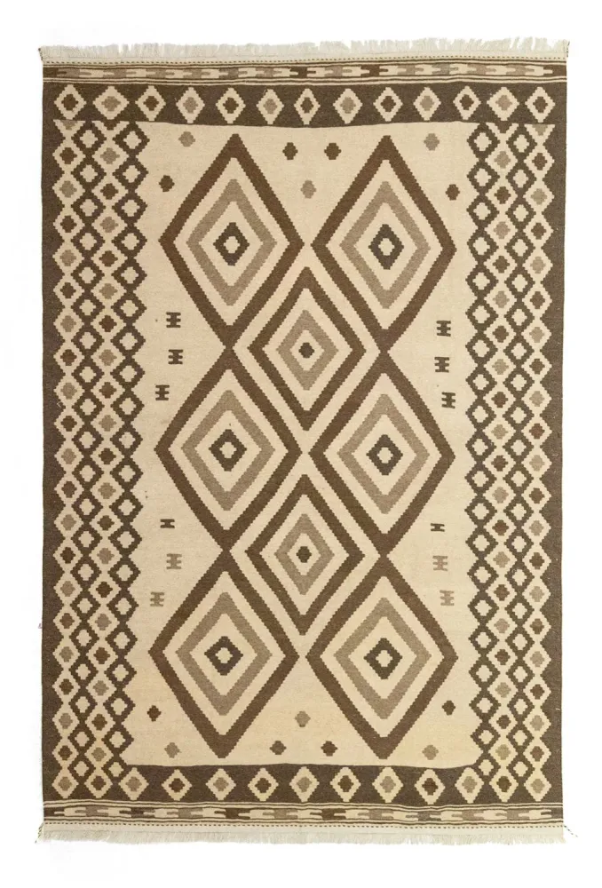 Tapete Kelim - Oriental - 308 x 205 cm - bege