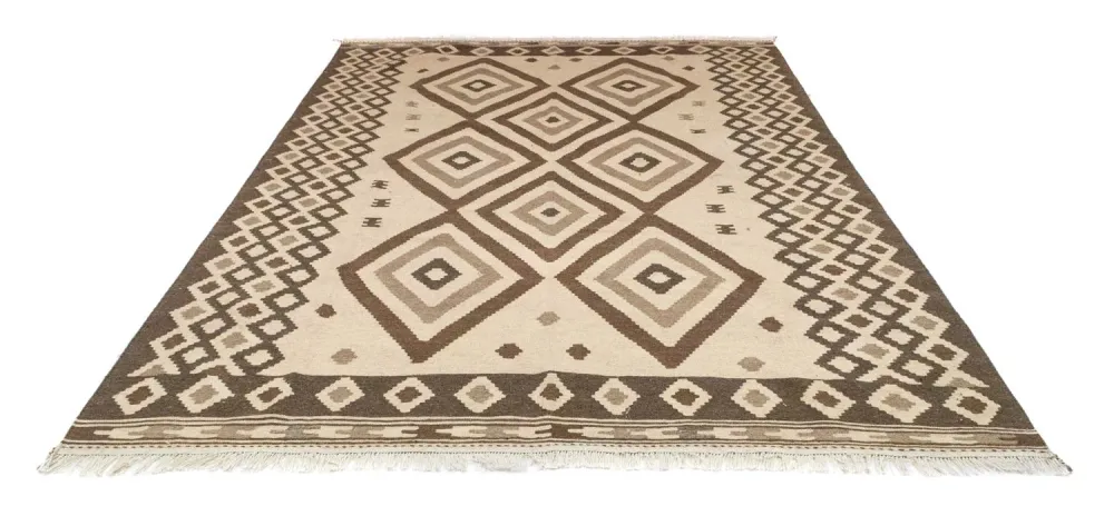 Tapete Kelim - Oriental - 308 x 205 cm - bege