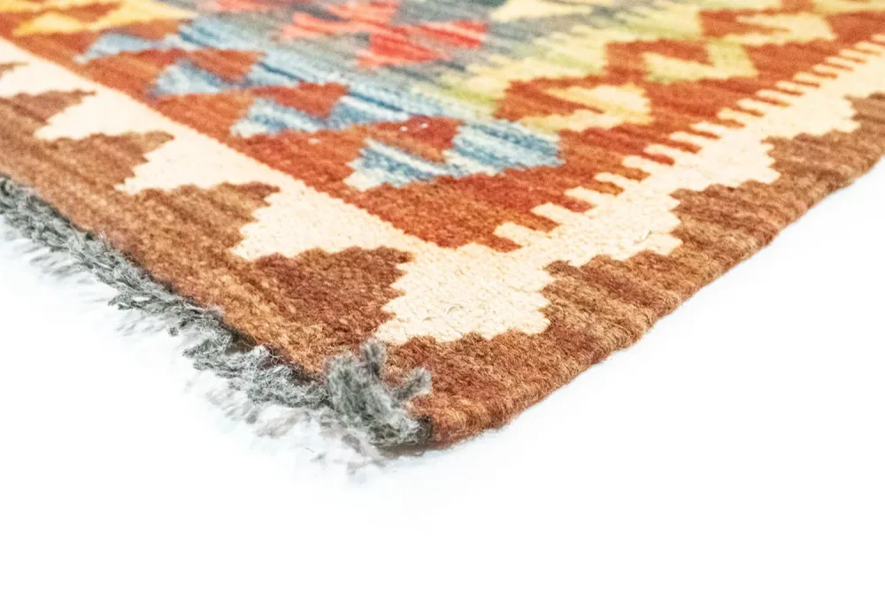 Tapete Kelim - Oriental - 314 x 208 cm - multicolorido