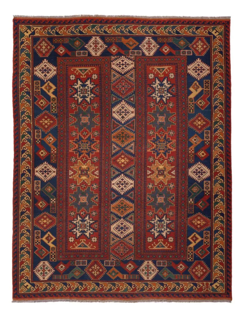 Tapete Kelim - Oriental - 316 x 248 cm - multicolorido