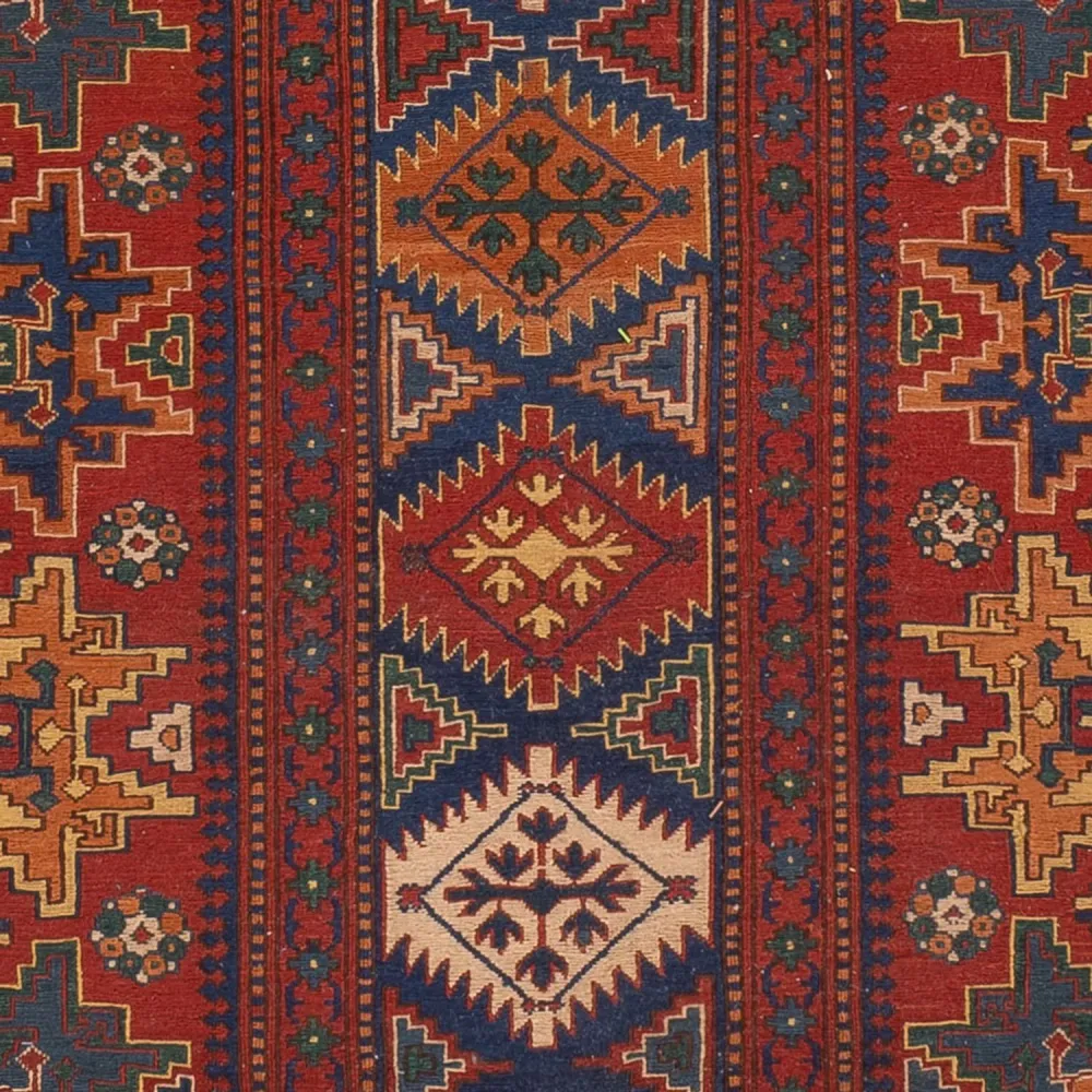 Tapete Kelim - Oriental - 316 x 248 cm - multicolorido