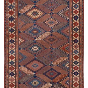 Tapete Kelim - Oriental - Soumak - 285 x 192 cm - ferrugem