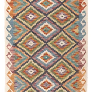 Tapete Kelim - Splash - 121 x 78 cm - multicolorido