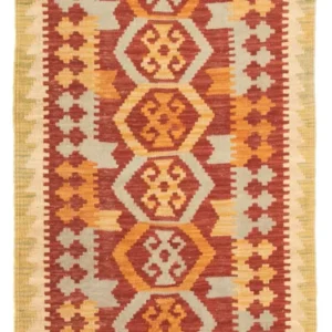 Tapete Kelim - Splash - 124 x 65 cm - multicolorido