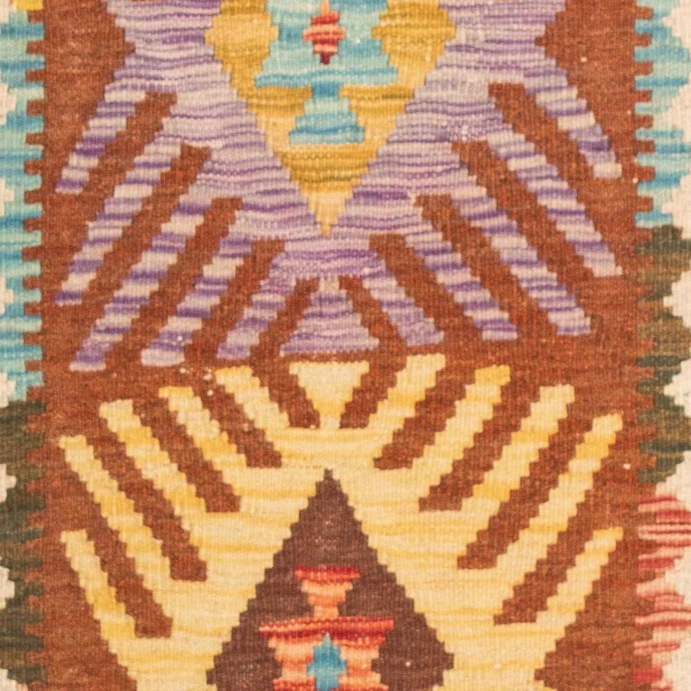 Tapete Kelim - Splash - 125 x 80 cm - multicolorido