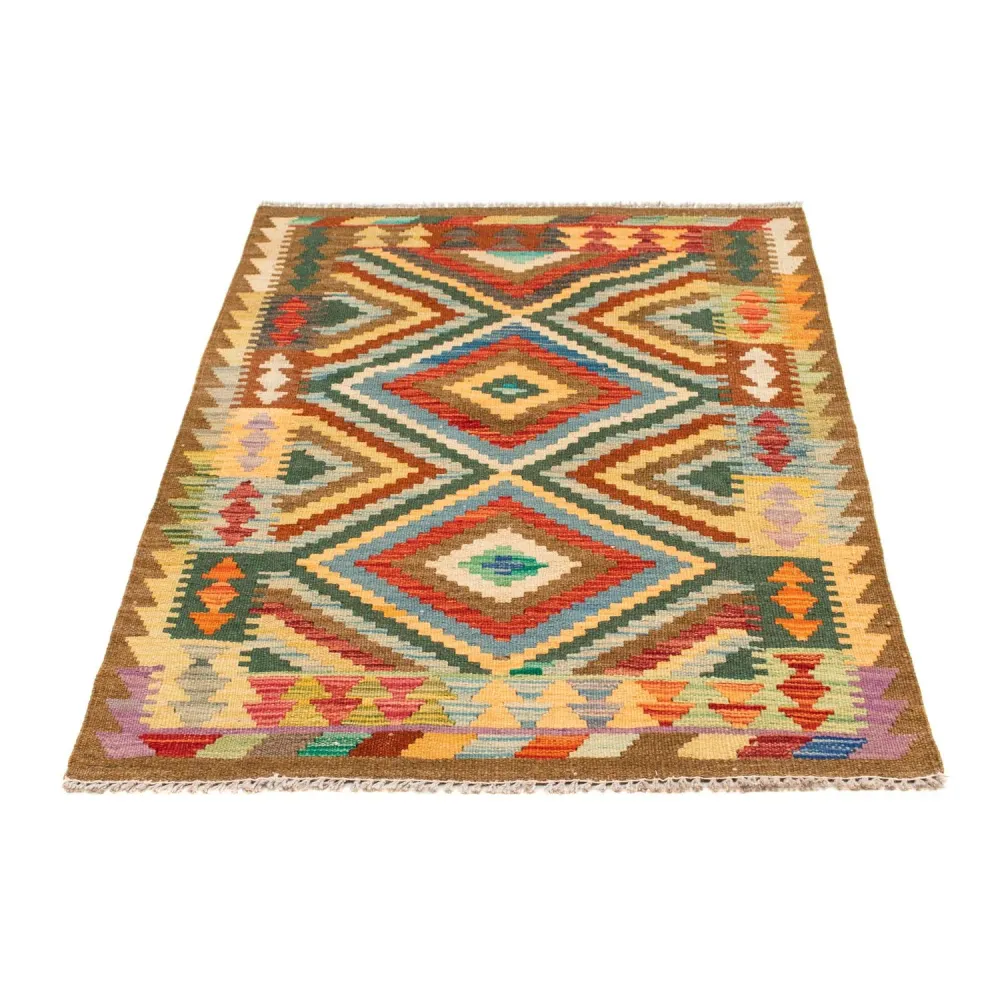 Tapete Kelim - Splash - 125 x 80 cm - multicolorido