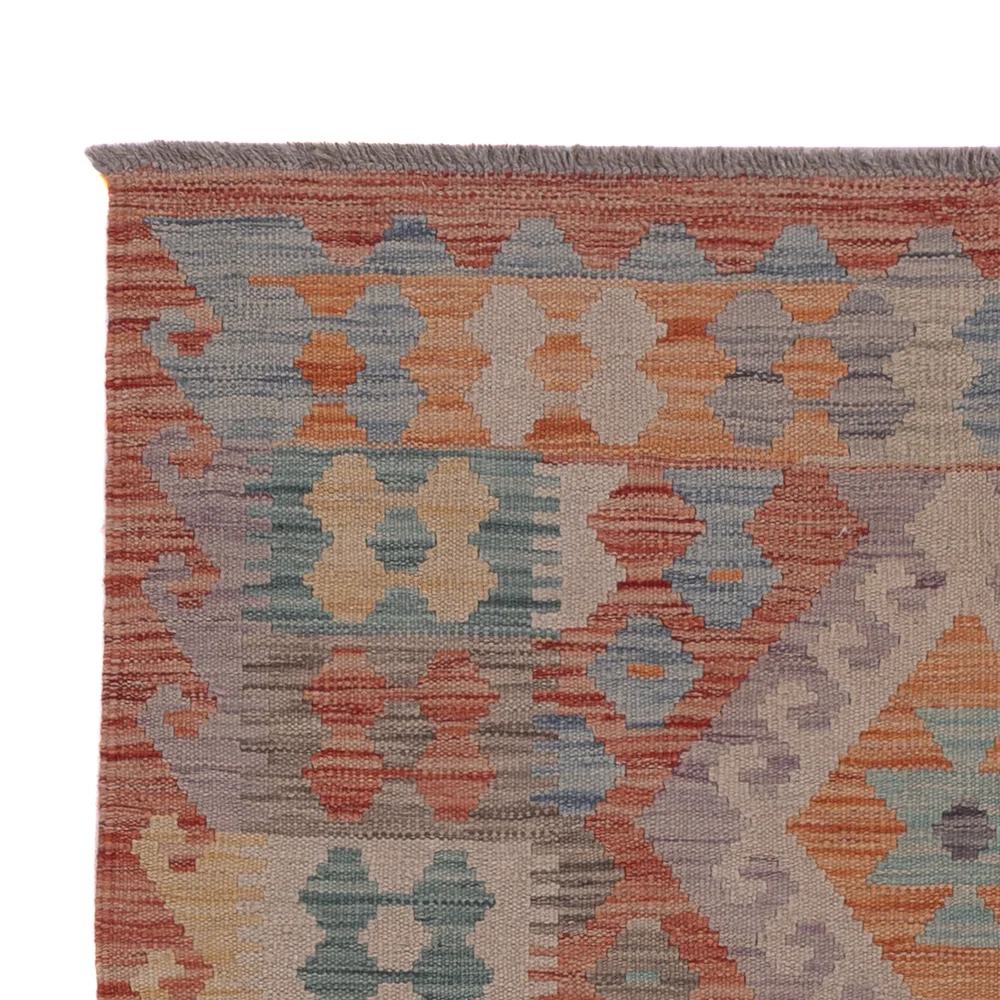 Tapete Kelim - Splash - 149 x 102 cm - multicolorido