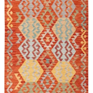 Tapete Kelim - Splash - 180 x 115 cm - multicolorido