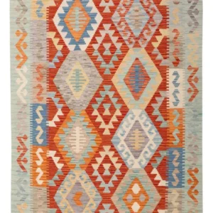 Tapete Kelim - Splash - 180 x 127 cm - multicolorido