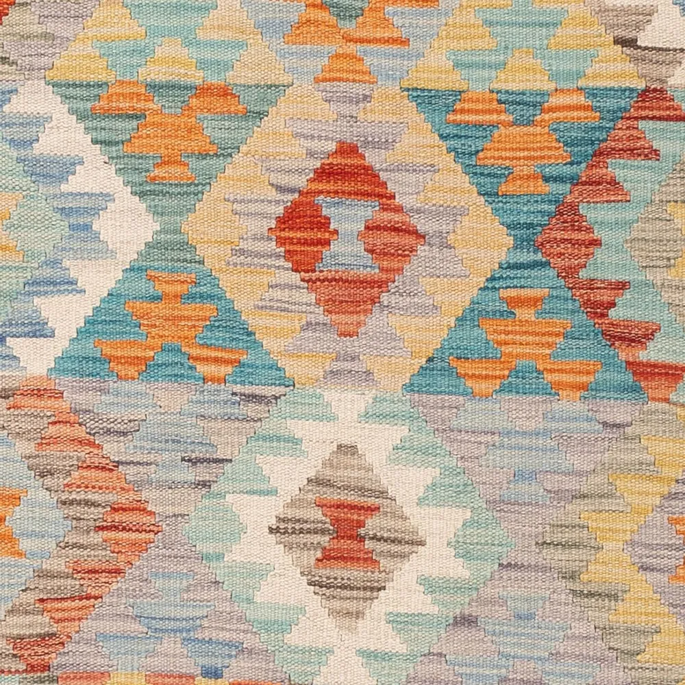 Tapete Kelim - Splash - 187 x 129 cm - multicolorido