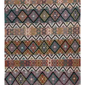 Tapete Kelim - Splash - 236 x 176 cm - multicolorido