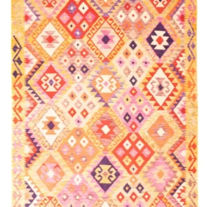 Tapete Kelim - Splash - 236 x 177 cm - multicolorido