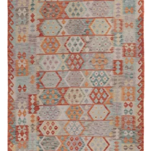 Tapete Kelim - Splash - 238 x 177 cm - multicolorido