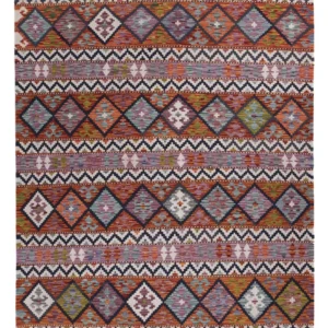 Tapete Kelim - Splash - 240 x 175 cm - multicolorido