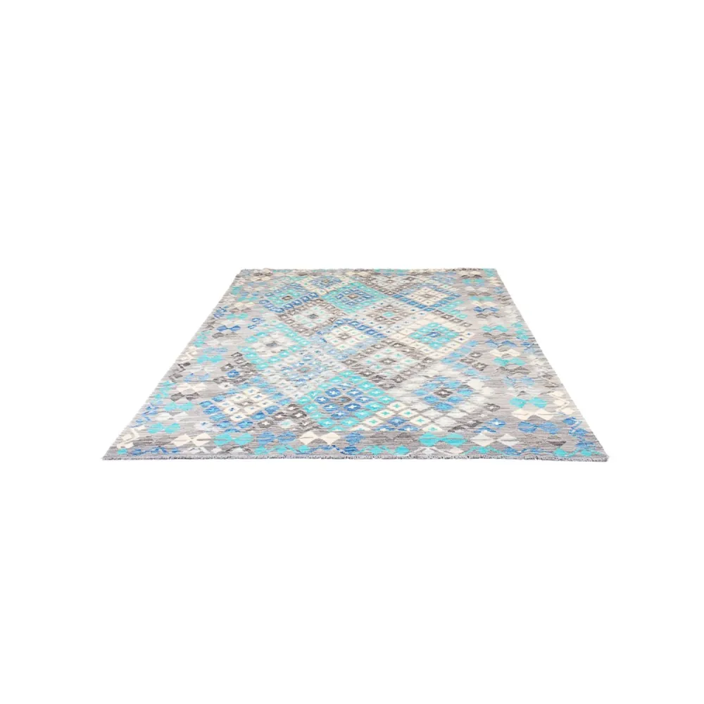 Tapete Kelim - Splash - 241 x 174 cm - multicolorido