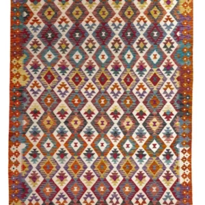 Tapete Kelim - Splash - 245 x 165 cm - multicolorido