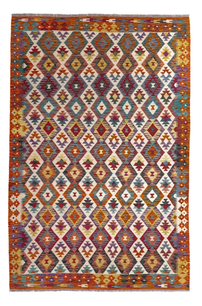 Tapete Kelim - Splash - 245 x 165 cm - multicolorido
