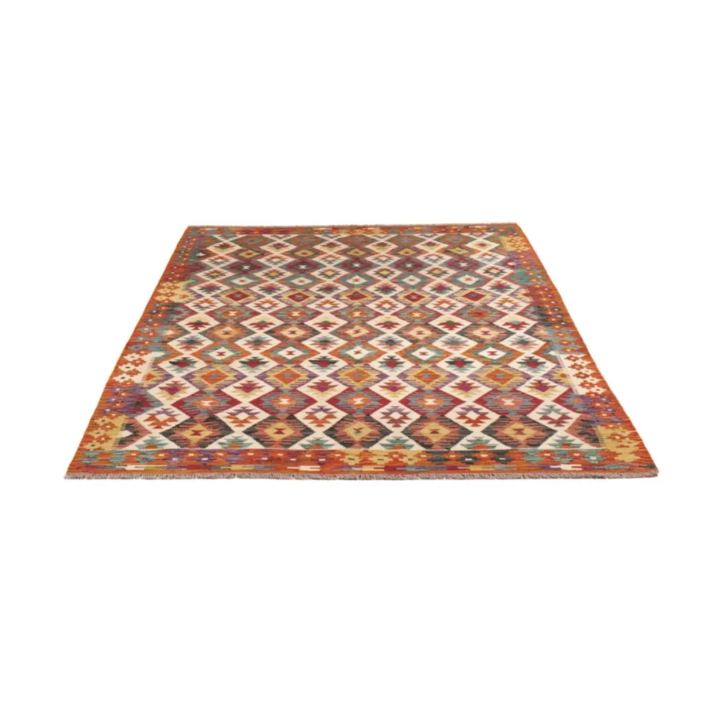 Tapete Kelim - Splash - 245 x 165 cm - multicolorido