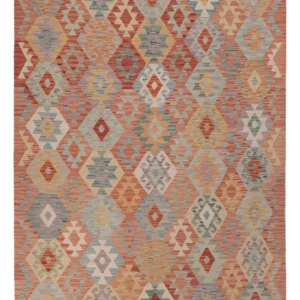 Tapete Kelim - Splash - 246 x 179 cm - multicolorido
