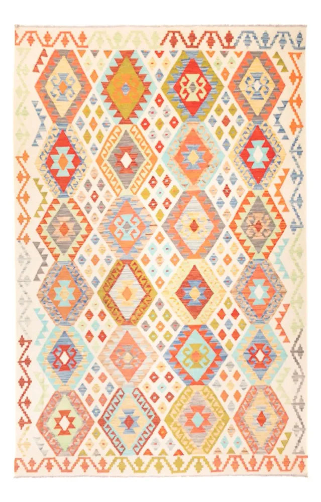 Tapete Kelim - Splash - 248 x 177 cm - multicolorido