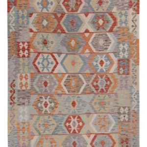 Tapete Kelim - Splash - 249 x 180 cm - multicolorido