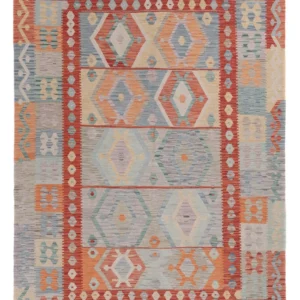 Tapete Kelim - Splash - 250 x 181 cm - multicolorido