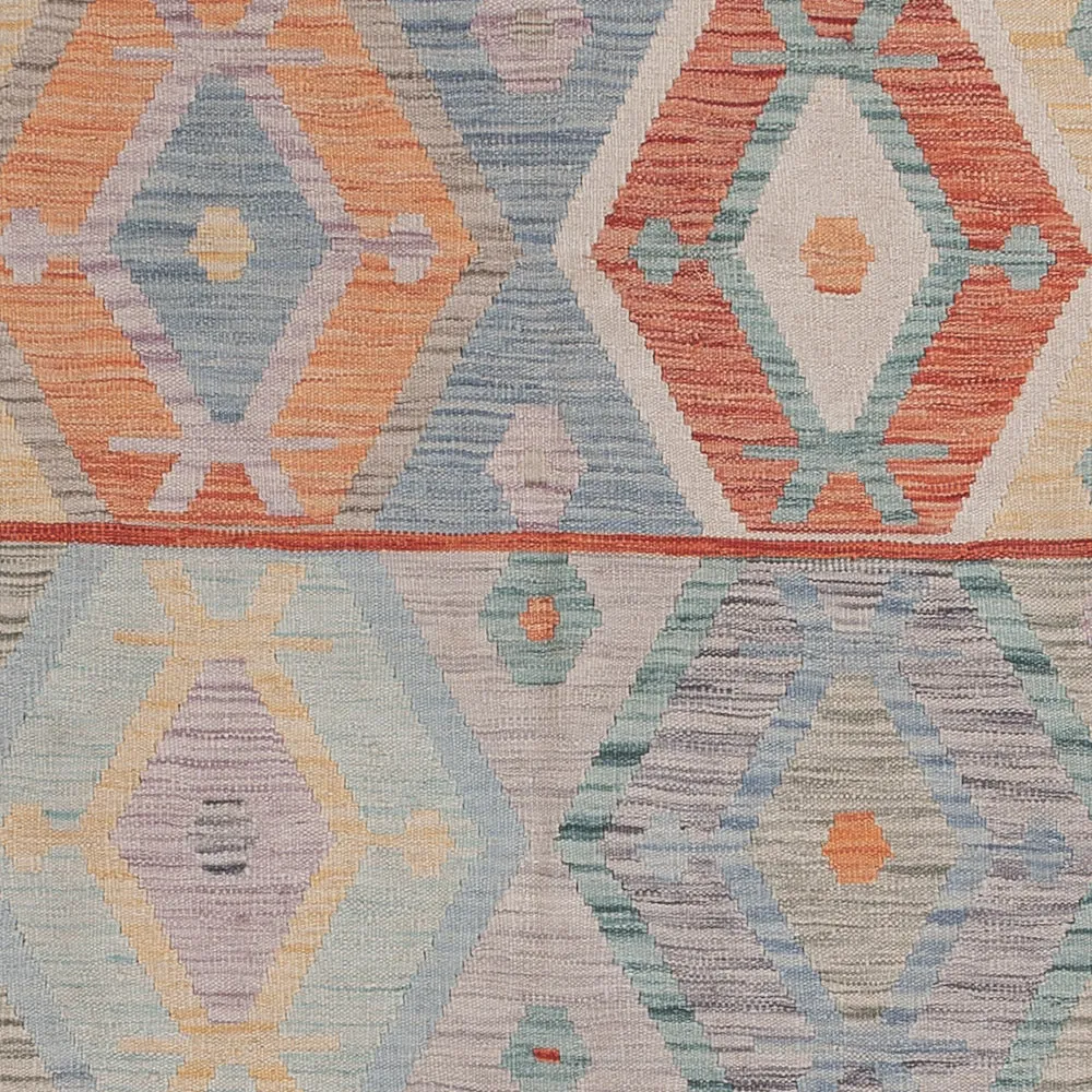Tapete Kelim - Splash - 250 x 181 cm - multicolorido