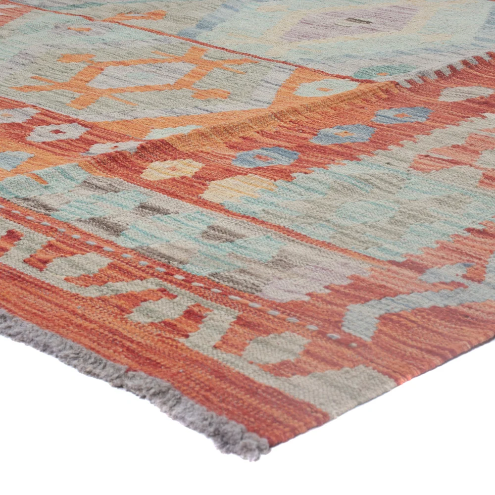 Tapete Kelim - Splash - 250 x 181 cm - multicolorido