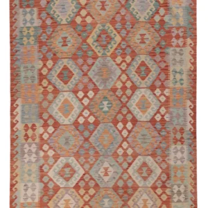 Tapete Kelim - Splash - 250 x 181 cm - multicolorido