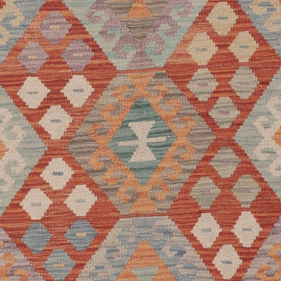 Tapete Kelim - Splash - 250 x 181 cm - multicolorido