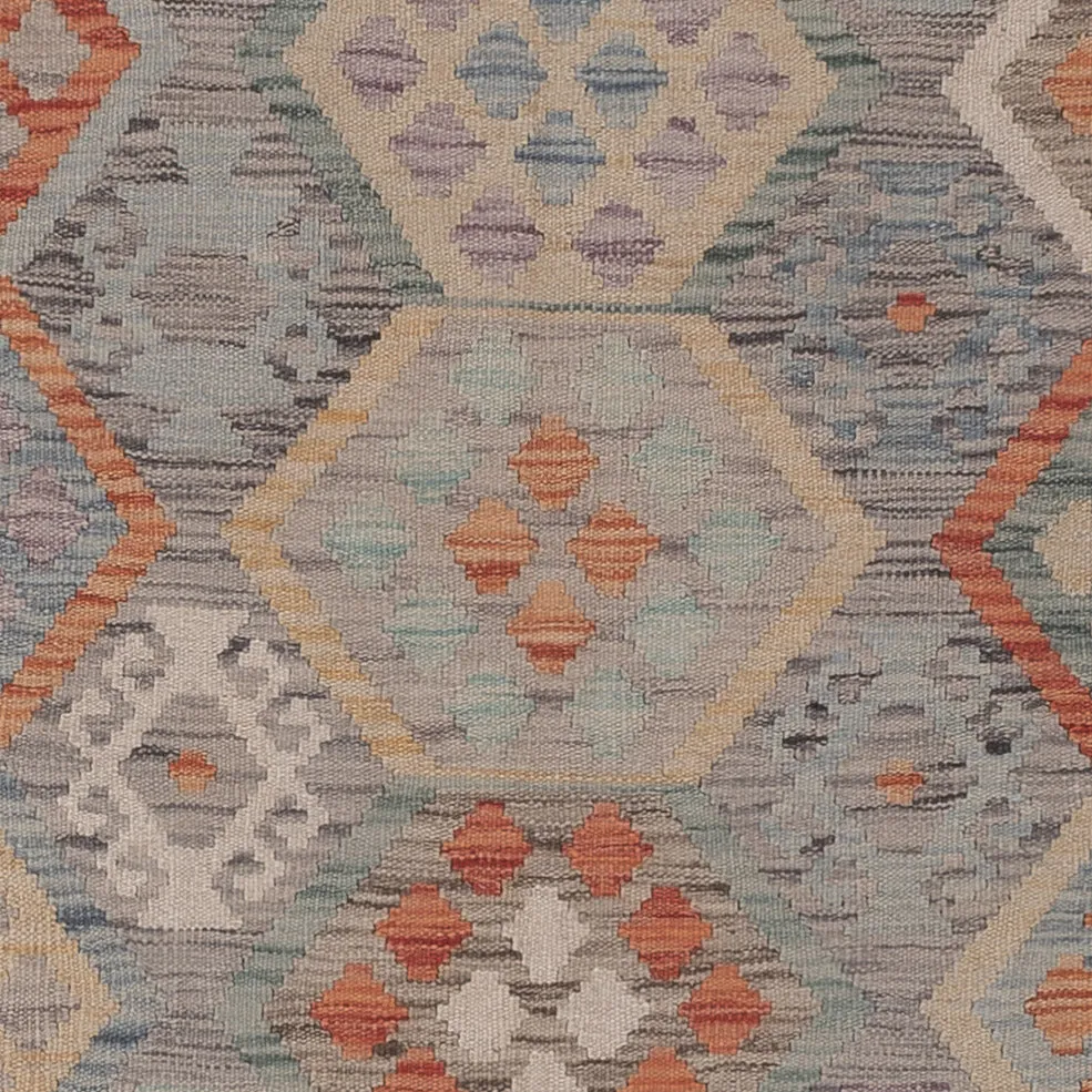 Tapete Kelim - Splash - 288 x 203 cm - multicolorido