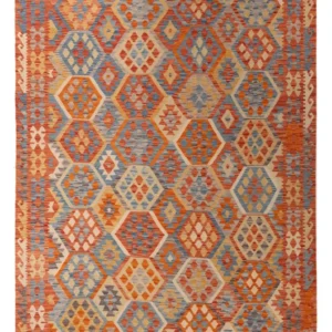 Tapete Kelim - Splash - 292 x 203 cm - multicolorido