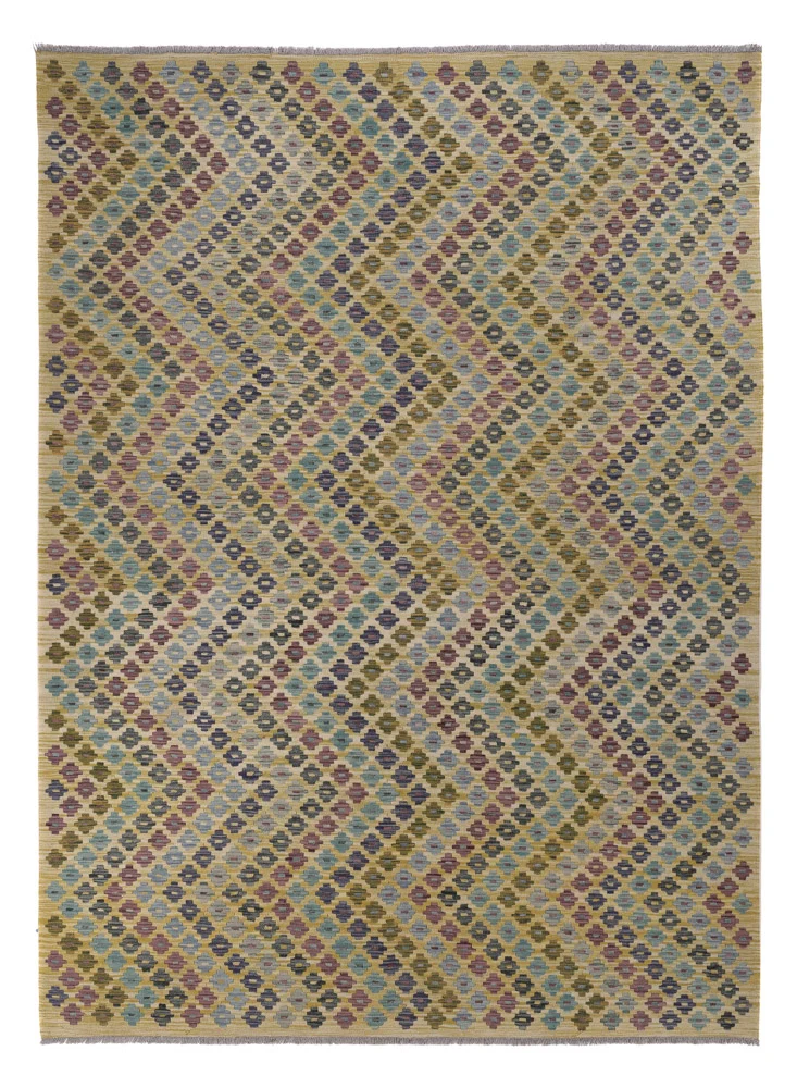 Tapete Kelim - Splash - 295 x 212 cm - multicolorido