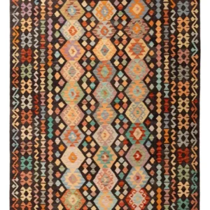 Tapete Kelim - Splash - 300 x 197 cm - multicolorido